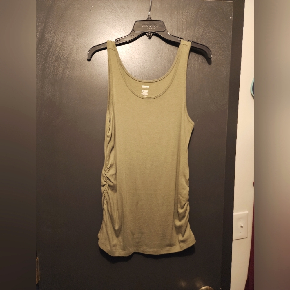 Olive Maternity tank